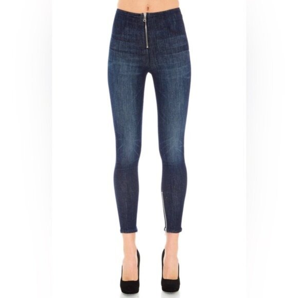 RTA Madison Zip Front Superior Jeans in Blue - Picture 2 of 9